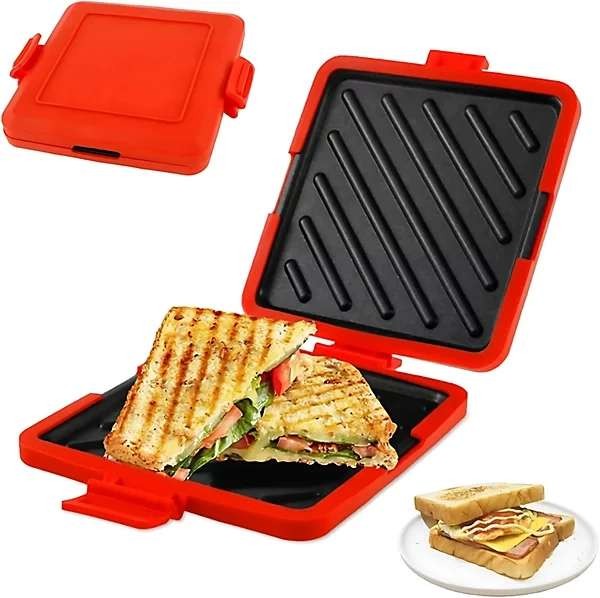 Microwave toastie maker (Red or Blue) from DaleDomestic, who also ship it