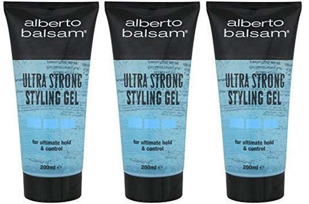 3x Alberto Balsam Ultra Strong Gel 200ml, only £1.67 with S&S