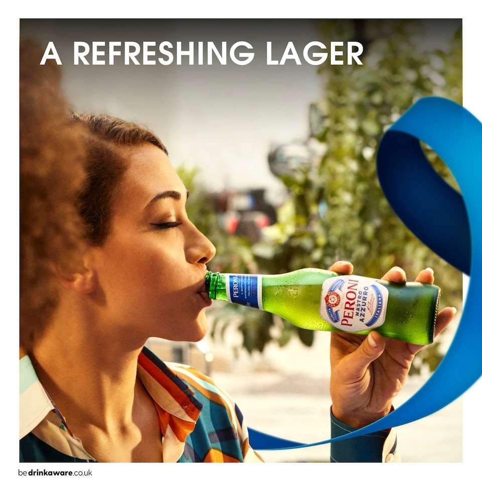 Peroni Nastro Azzurro 12x330ml Bottle Pack