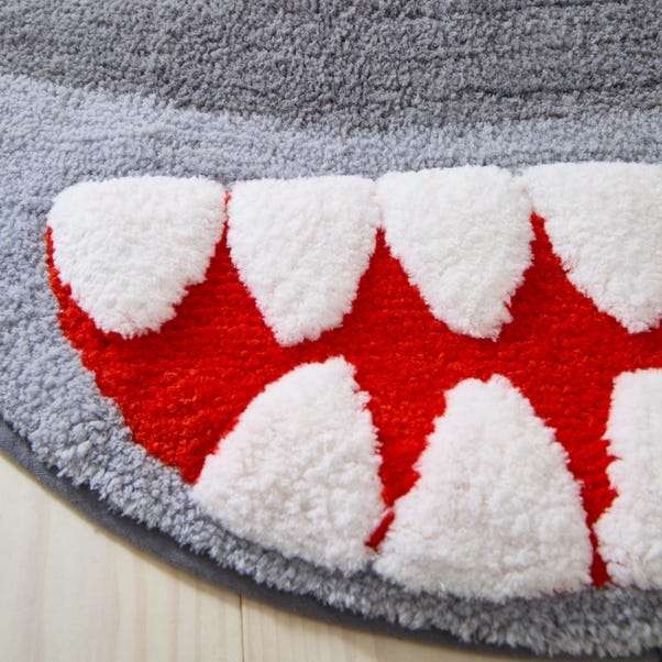 Shark Kids Rug (65 x 70cm) with free Click & Collect