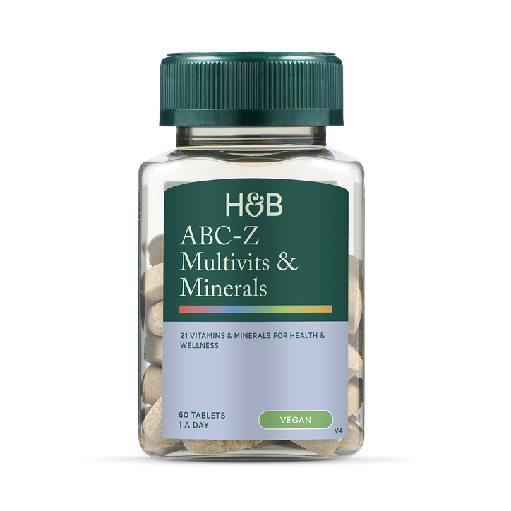 Holland & Barrett ABC to Z Vegan Multivitamins 60 Tablets