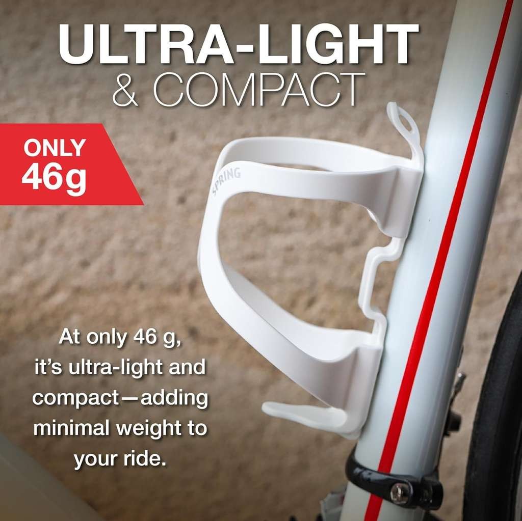 Handy Zefal Spring Bottle Cages, black two-pack (model 1215)