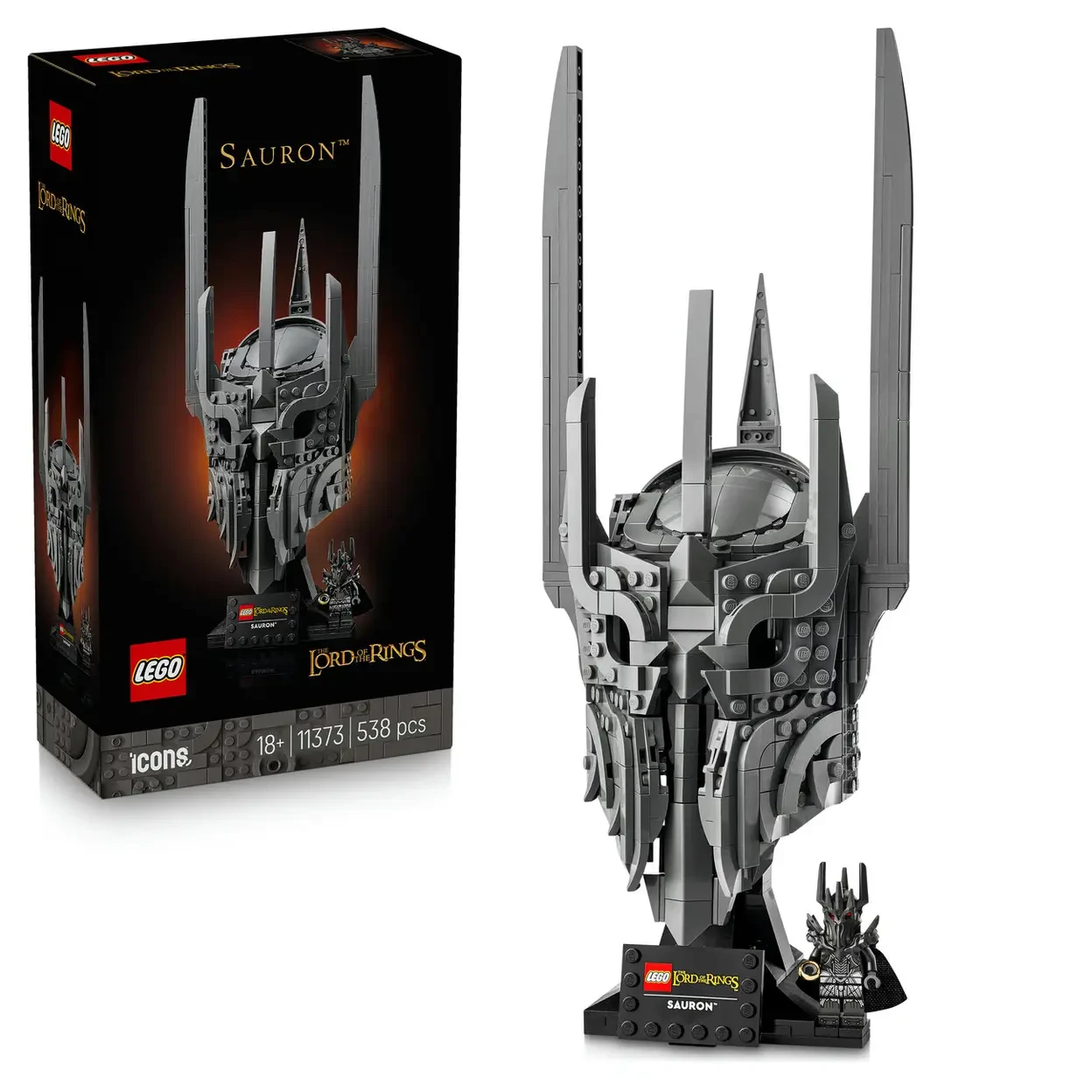 LEGO Icons 11373 The Lord of the Rings: Sauron's Helmet