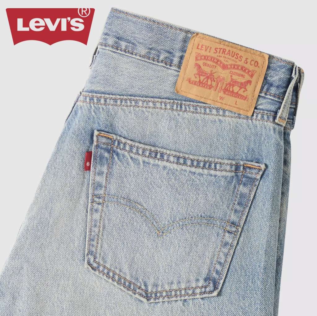 Levi's Jeans Sale, Up to 50% Off plus 10% For Members plus £5 Voucher New Members, Free Sign up, e.g Men's 565 Loose Straight Jeans £22