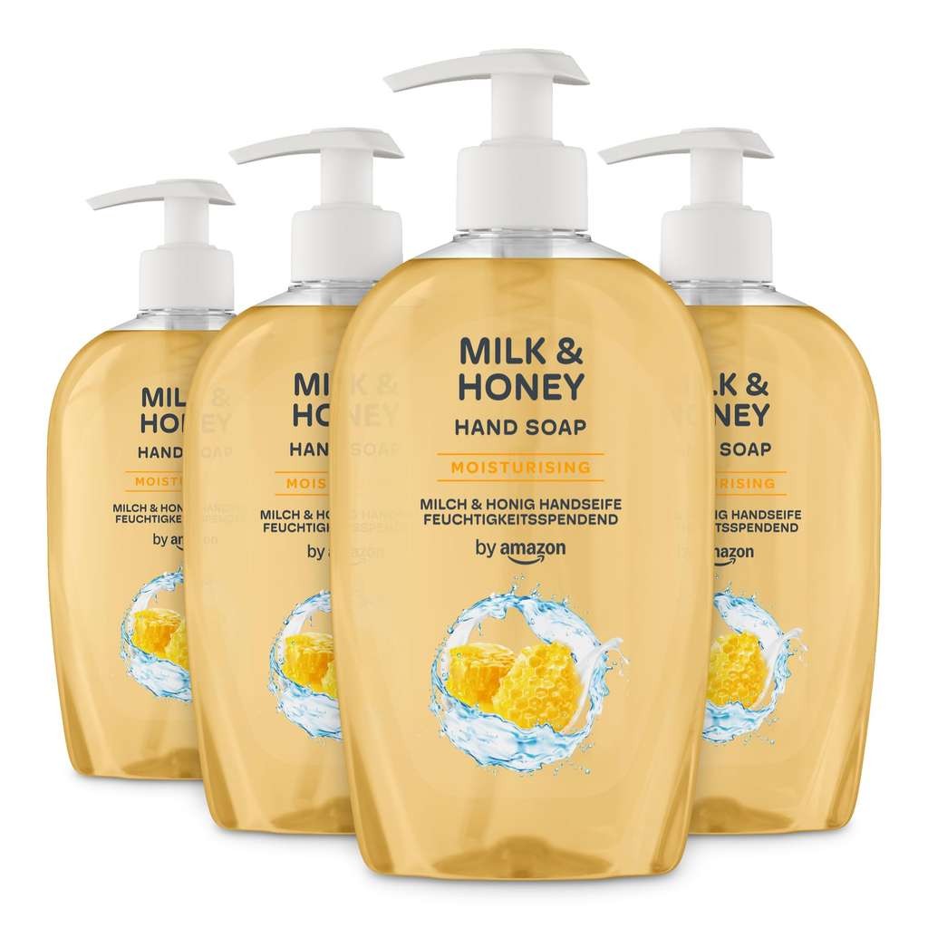 Good price on by Amazon Milk & Honey hand soap, 4 x 500ml