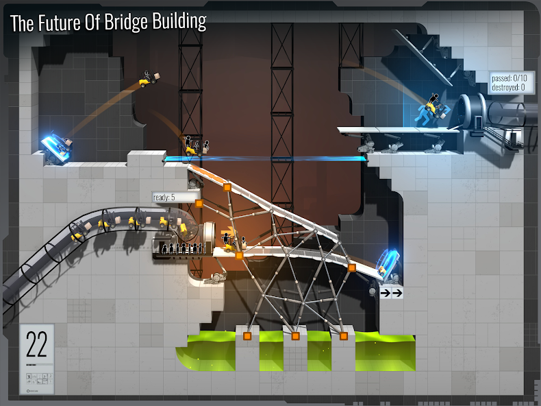 Bridge Constructor Portal - Android game