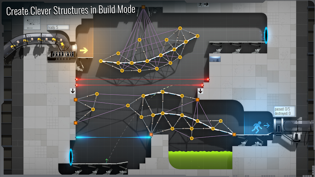 Bridge Constructor Portal - Android game