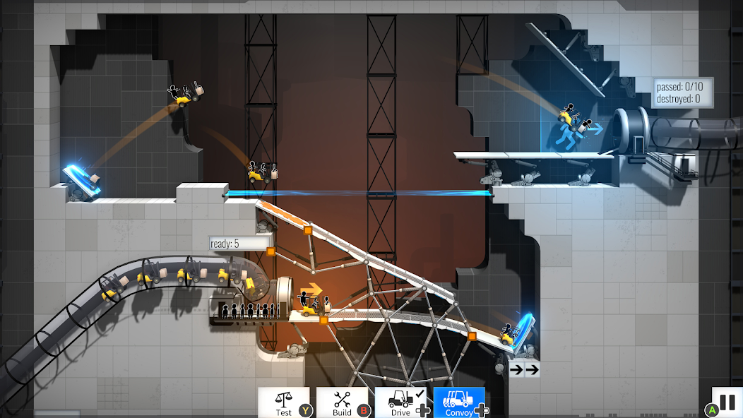 Bridge Constructor Portal - Android game