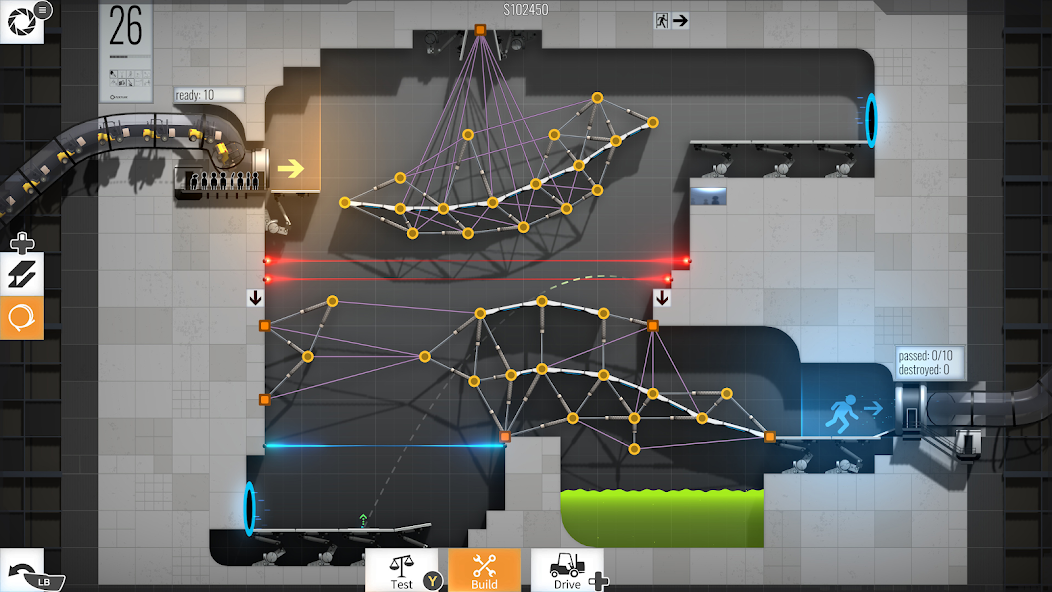 Bridge Constructor Portal - Android game