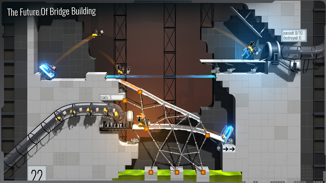 Bridge Constructor Portal - Android game