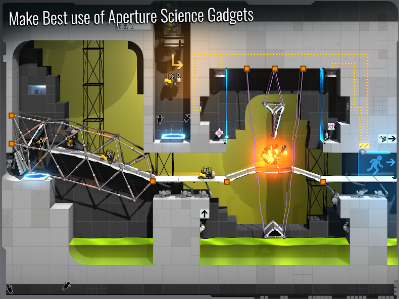 Bridge Constructor Portal - Android game