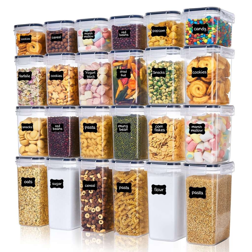 Vtopmart 24 airtight food containers from YiHong Vision FBA on Amazon