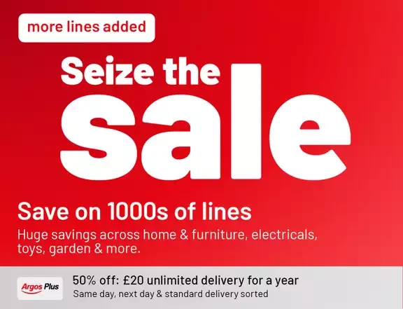 Argos website, might be worth a look