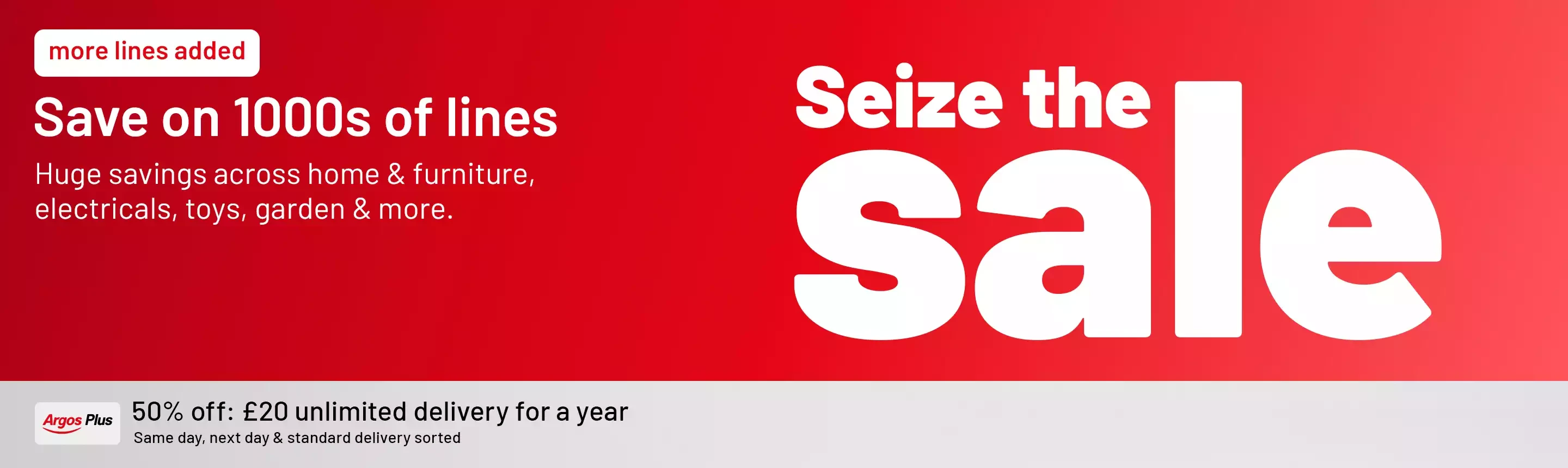 Argos website, might be worth a look