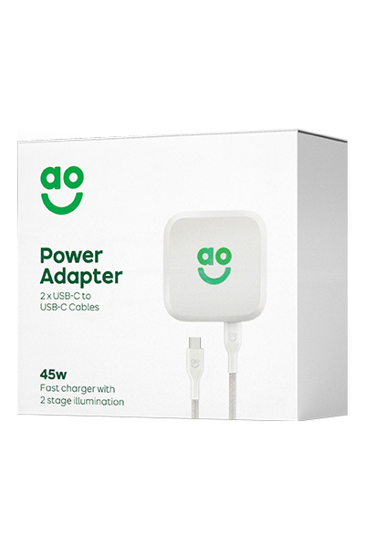 45W Fast Charger, USB-C to USB-C