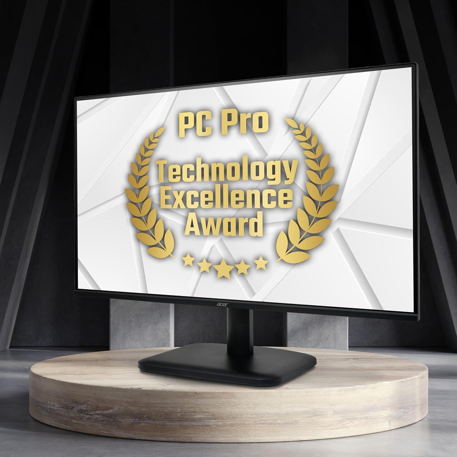Acer EK241YG 24 Inch Full HD Monitor, 120Hz, 1ms, IPS Panel, Adaptive Sync, 99% sRGB, HDMI, VGA