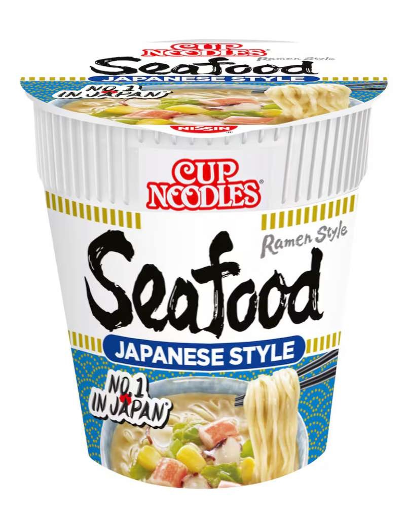 Nissin Cup Noodles Instant Ramen Pots (Japanese Seafood, Chicken Teriyaki, Katsu Curry) Clubcard price