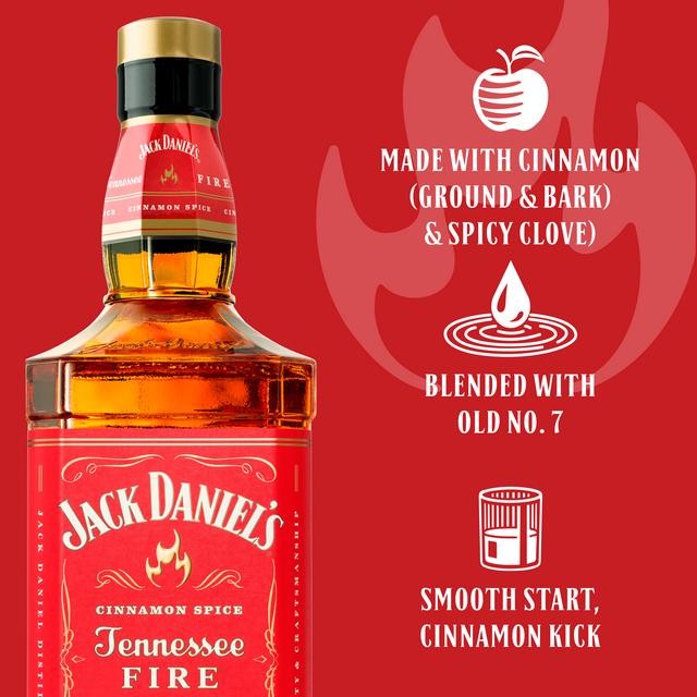 Jack Daniel's Tennessee Fire Cinnamon Whiskey 70cl