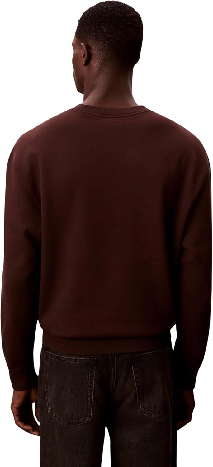 Calvin Klein Men's Ls 350fleece Retro Graphic Crewn Lv04le250g Sweatshirt, Pack of 1