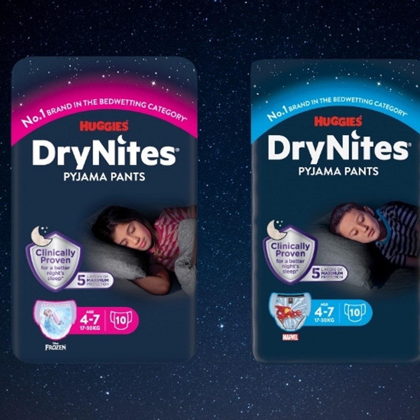 Drynites free sample, Huggies UK
