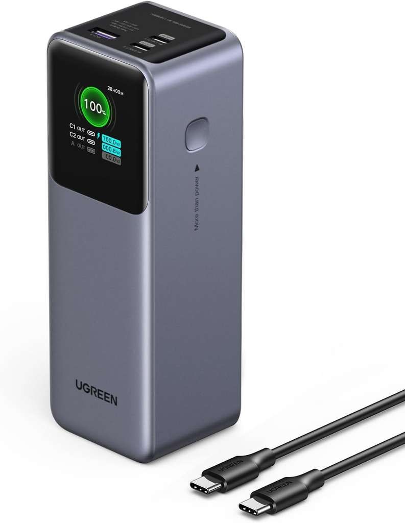 UGREEN Nexode 200W 25000mAh Power Bank with USB-C Cable