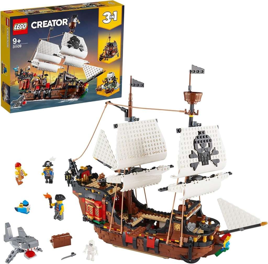 LEGO Creator 3 in 1 Pirate Ship, set 31109