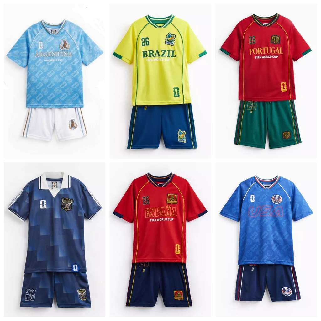 Kids Official FIFA Football Kit Sizes 1-14 Years plus Free C&C