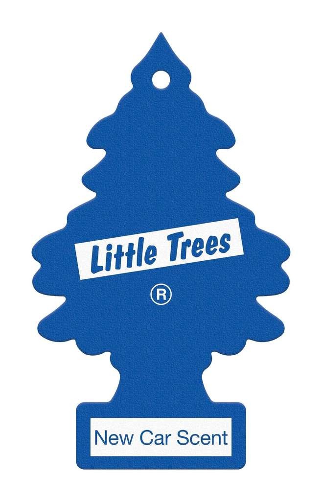 Little Trees MTZ02 air freshener tree, New Car scent 6-pack