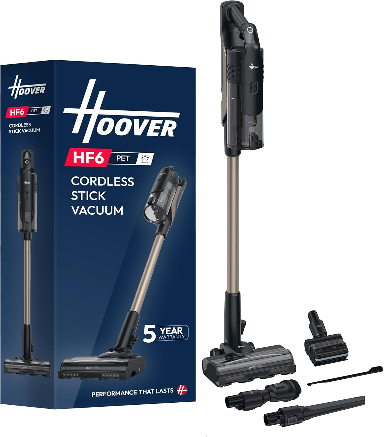 Hoover HF6 Pet Cordless Stick Vacuum