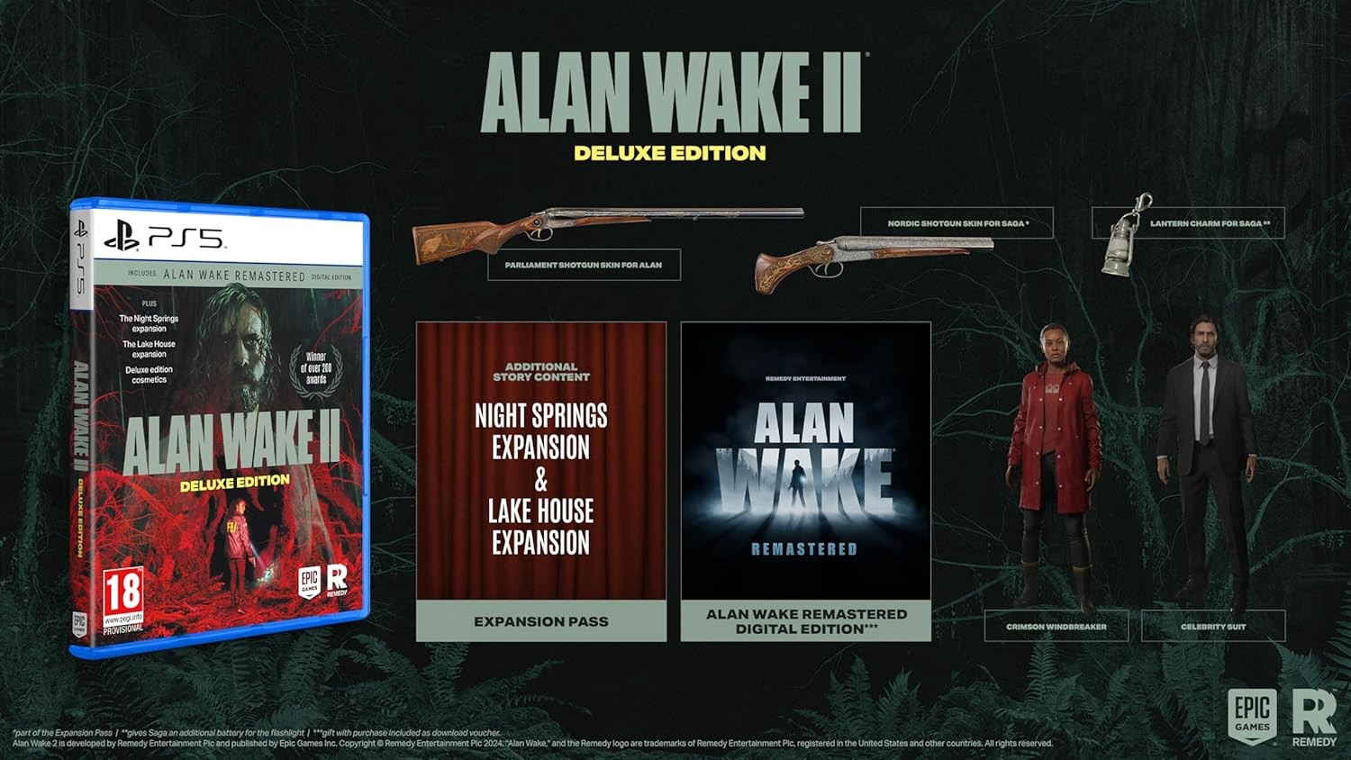 Alan Wake 2 Deluxe Edition, PS5