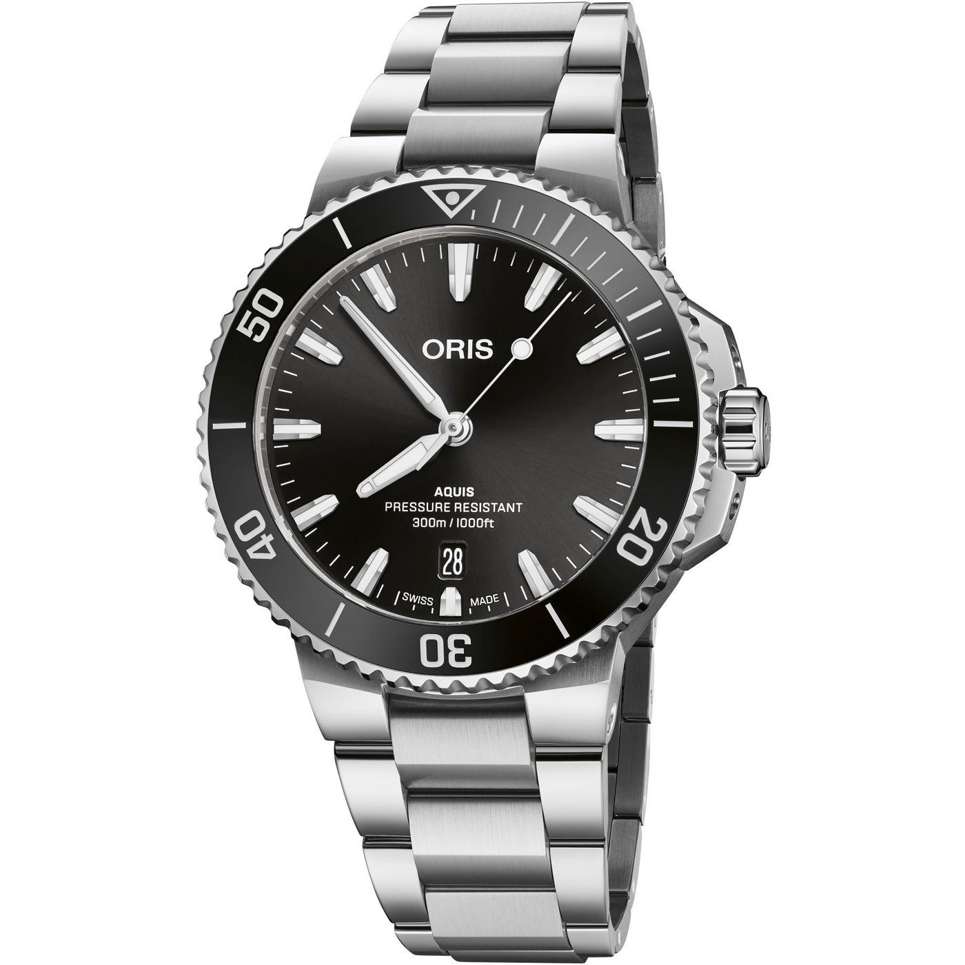 Oris Aquis Date 41.5mm Bracelet Watch