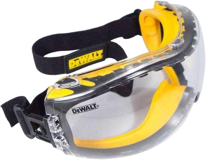 DeWalt Auger DPG101 Safety Eyewear Black/Clear