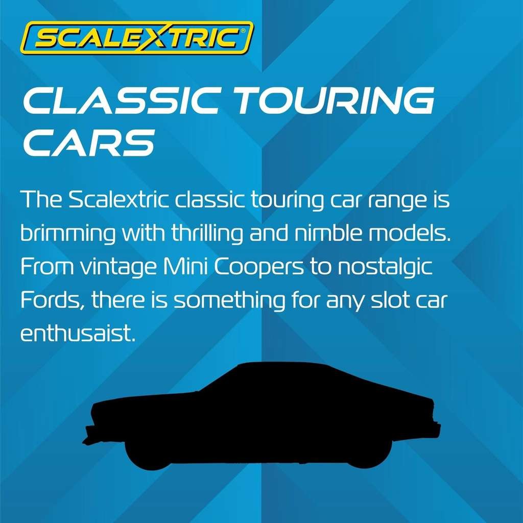 Scalextric C4596 Jaguar MK2 Grant Williams Racing Toy Car, decent