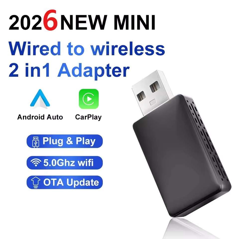 FLIXIVI 2-in-1 wireless CarPlay/Android Auto dongle for new customers