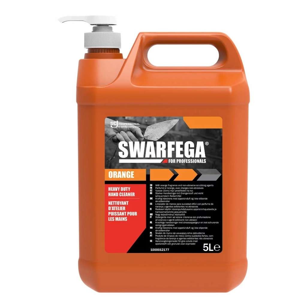 Handy 5L Swarfega orange scented hand cleanser