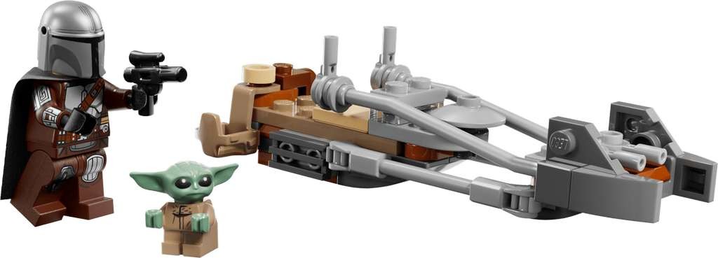 Lego 75436 The Mandalorian & Grogu's Speeder Bike, cracking little set