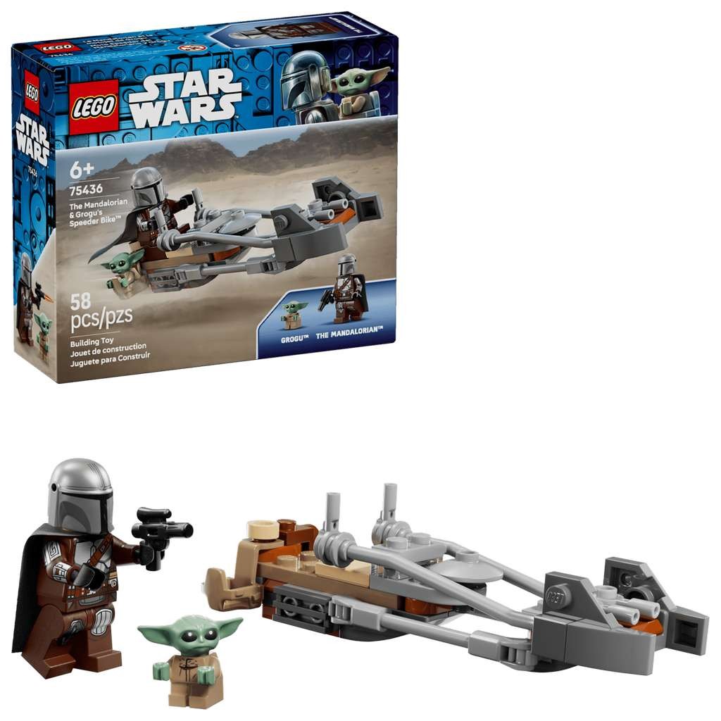 Lego 75436 The Mandalorian & Grogu's Speeder Bike, cracking little set