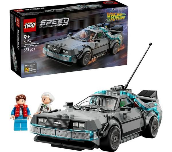 LEGO Speed Champions 77256 Time Machine from Back to the Future Set