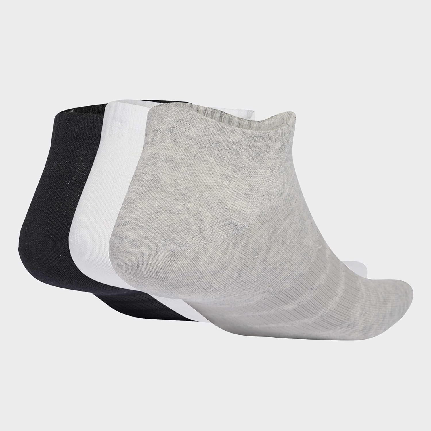 Adidas Unisex Thin and Light Essentials Low Cut Socks 3 Pair Pack