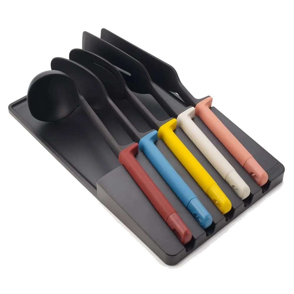 Joseph Joseph Elevate 5-Piece Utensil Set, Multicolour, Handy for Drawer Storage