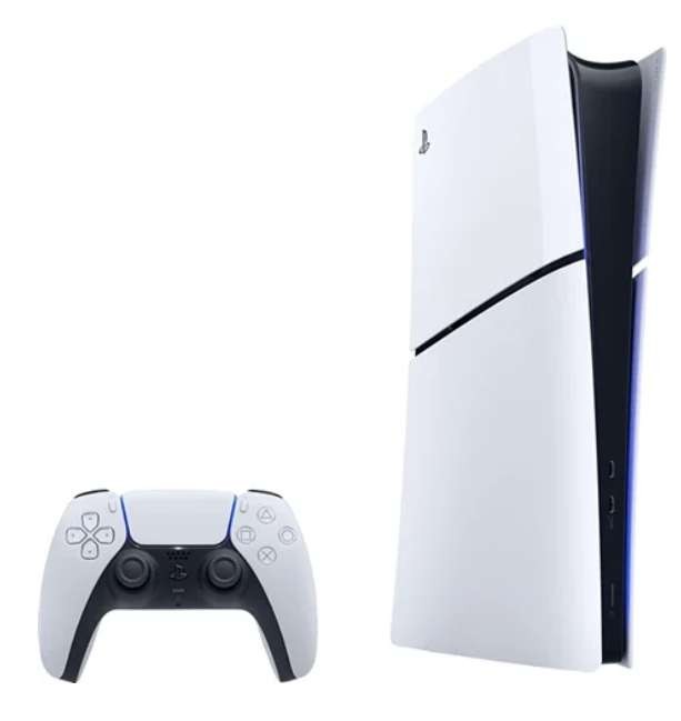 Playstation 5 Slim Digital Edition Console, 1TB, White, Used, Free C&C