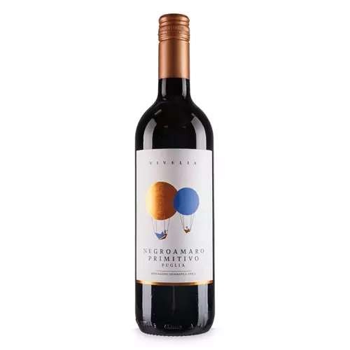 Vivelia Negroamaro Primitivo Puglia Wine, lovely stuff
