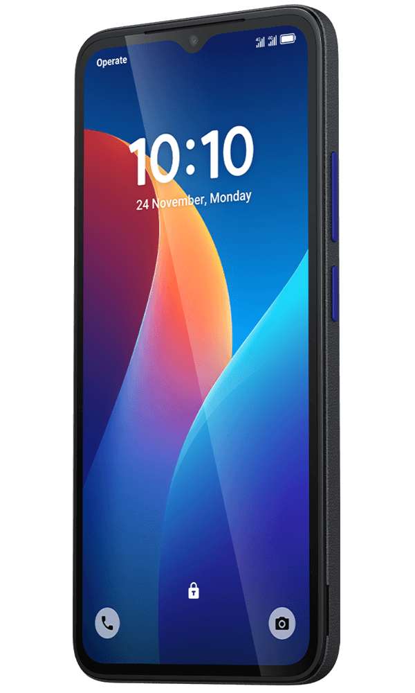 TCL K70 SE 4G Phone (64GB/4GB, 90Hz, Indigo Black) £45 + £10 Top Up