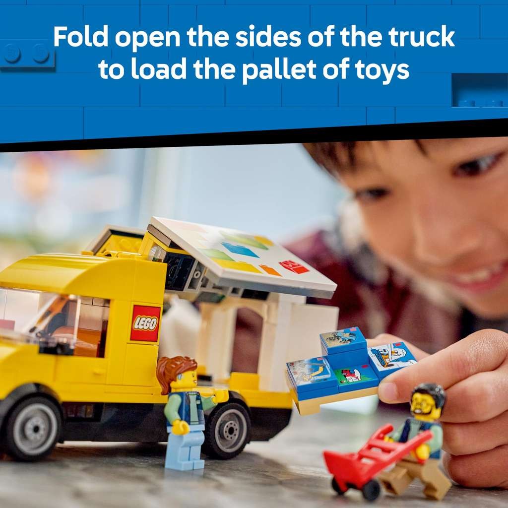 LEGO City The LEGO Van 60500, comes with a voucher