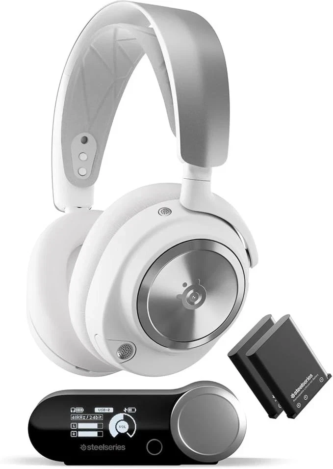 SteelSeries Arctis Nova Pro Wireless Gaming Headset PS5 PC + Base Station - Certified Open Box