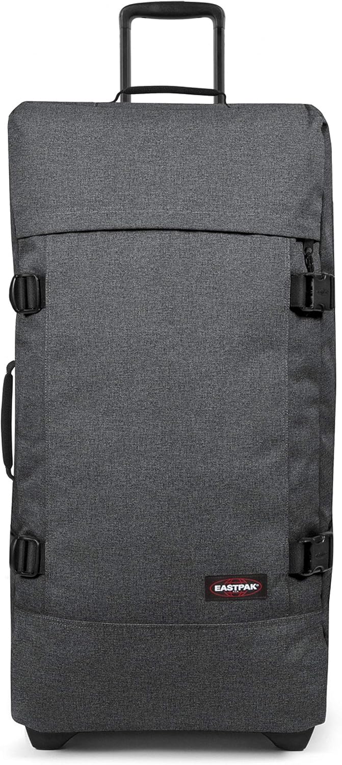 Eastpak TRANVERZ L Suitcase, 79 x 40 x 33 cm, 121 L - Black Denim (Grey) - Prime members