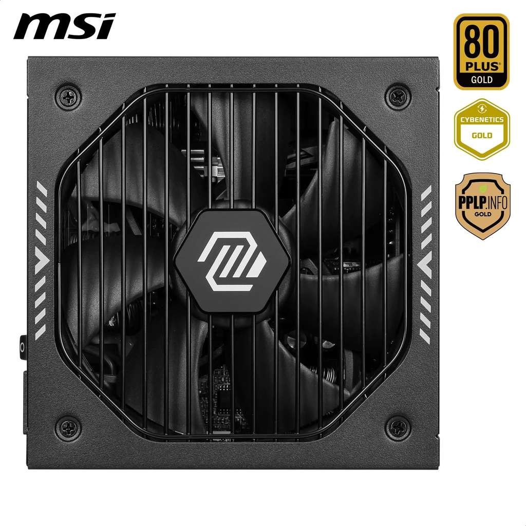 MSI MAG A750GLS PCIE5 Power Supply Unit, 750W, 80 PLUS Gold