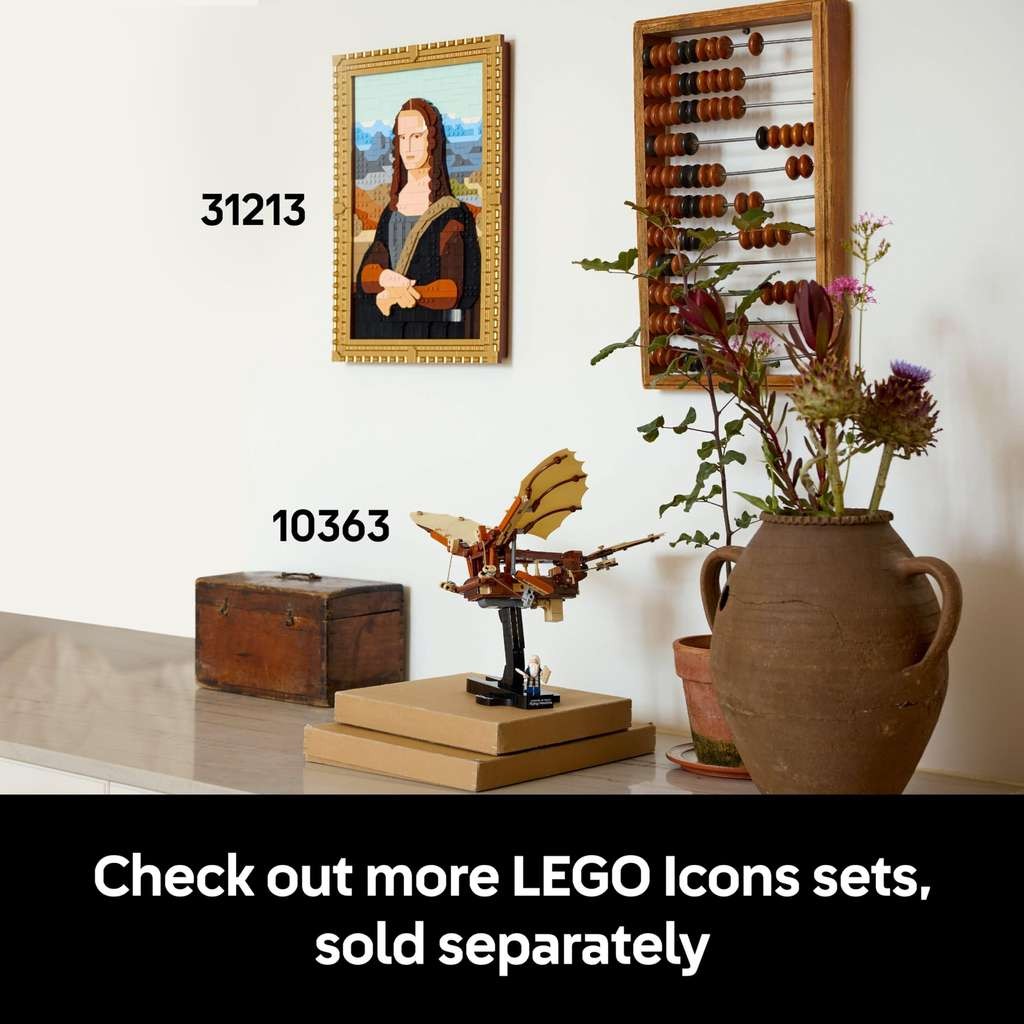 New LEGO Icons Leonardo da Vinci's Flying Machine 10363