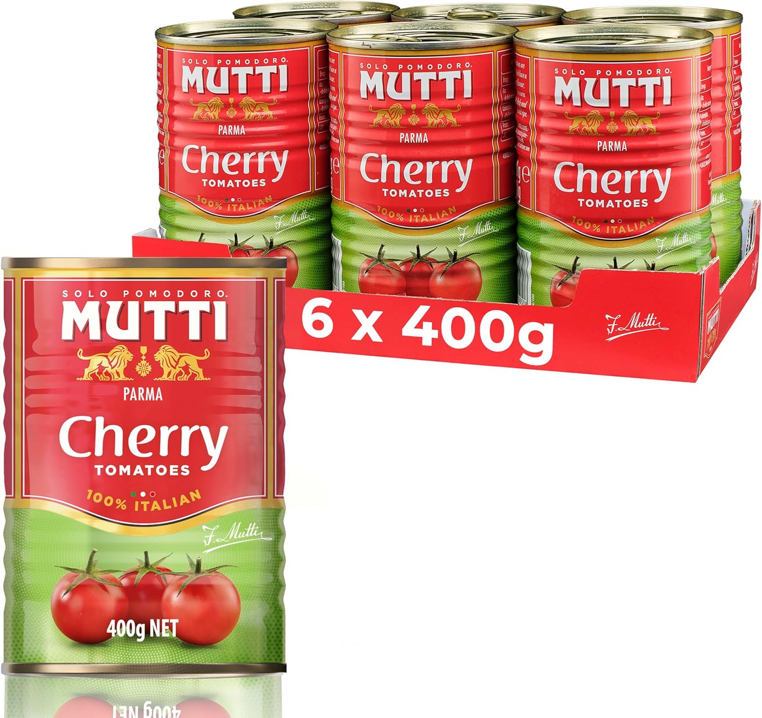 Mutti Cherry Tomatoes 6 x 400g Tins