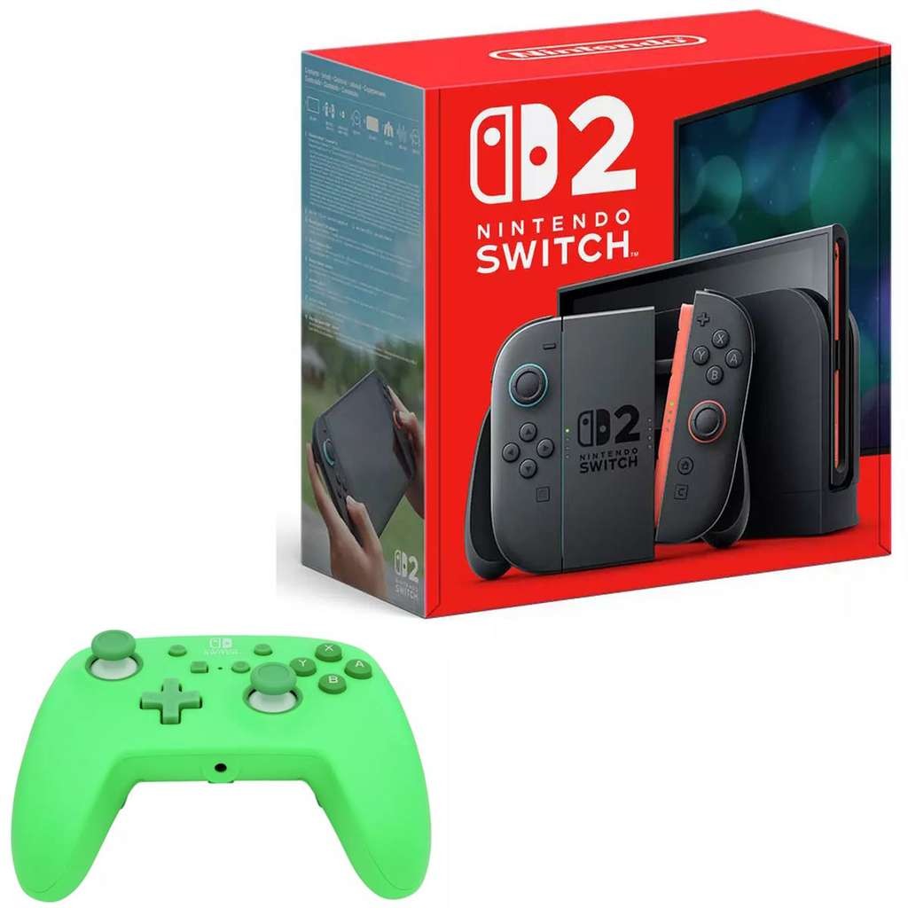 Nintendo Switch 2 Console + PowerA Nintendo Switch Controller, £360, with Newsletter Signup + Gift Card Via HSD/DFC, Free C&C
